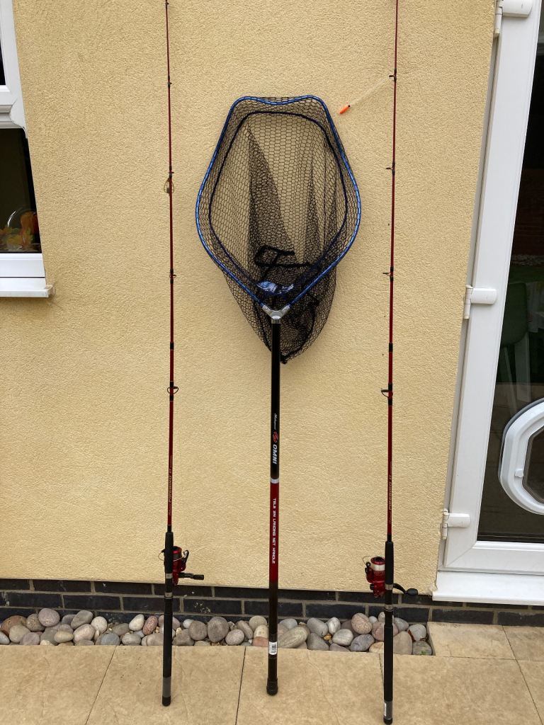 Fishing rods & landing net