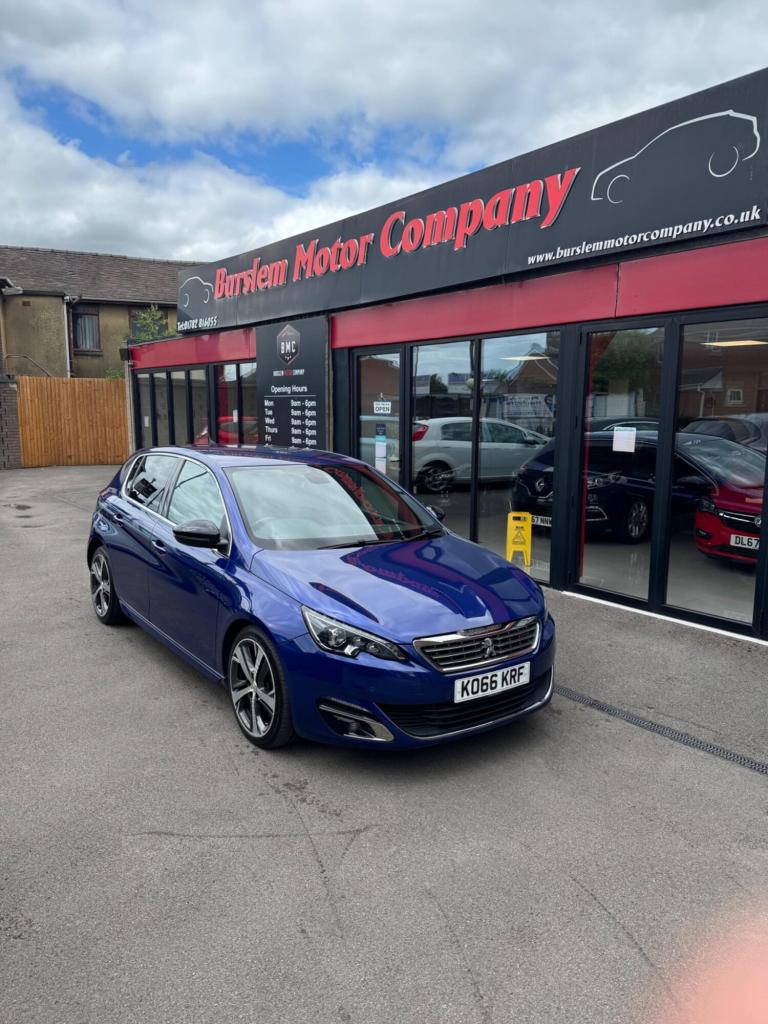 2017 Peugeot 308 1.6 BlueHDi GT Line Euro 6 (s/s) 5dr HATCHBACK Diesel Manual