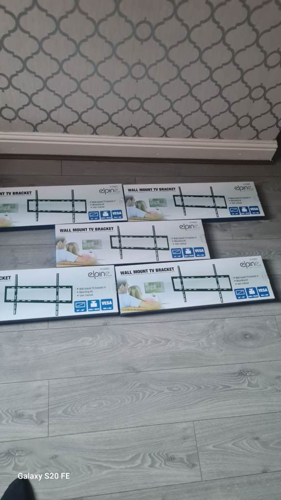 NEW Elpine Wall Mount TV Brackets – Multiple Available