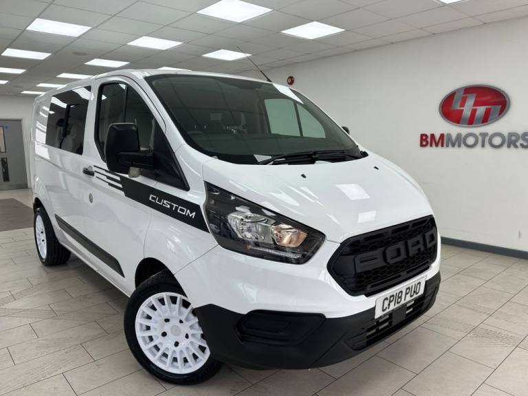2018 Ford Transit Custom 2.0 300 EcoBlue CREW VAN (6 SEATS) 5dr Diesel Manual L1 H1 Euro 6 (105 p...
