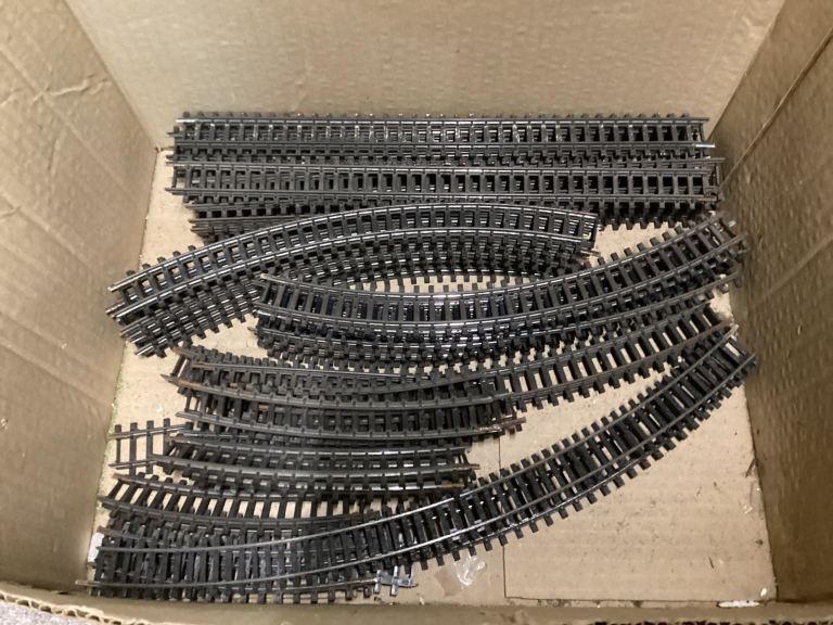 Box of Mixed Hornby track.