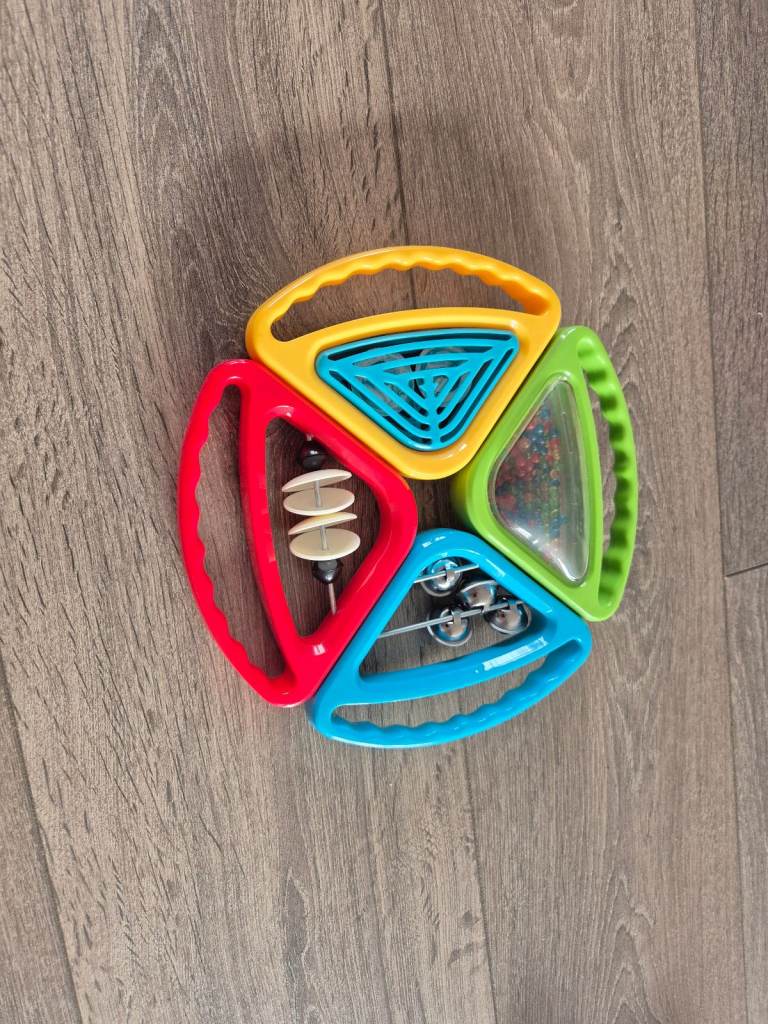 Four piece kids rattle toy. Collection only. 