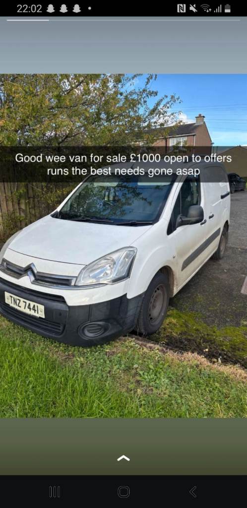 Citroen, BERLINGO, Panel Van, 2014, Manual, 1560 (cc)