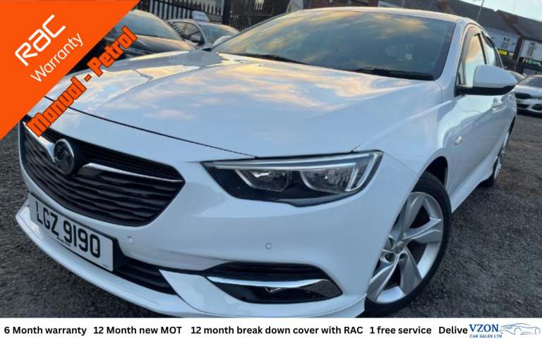 2018 Vauxhall Insignia 1.5i Turbo GPF SRi VX Line Nav Grand Sport 5dr Petrol