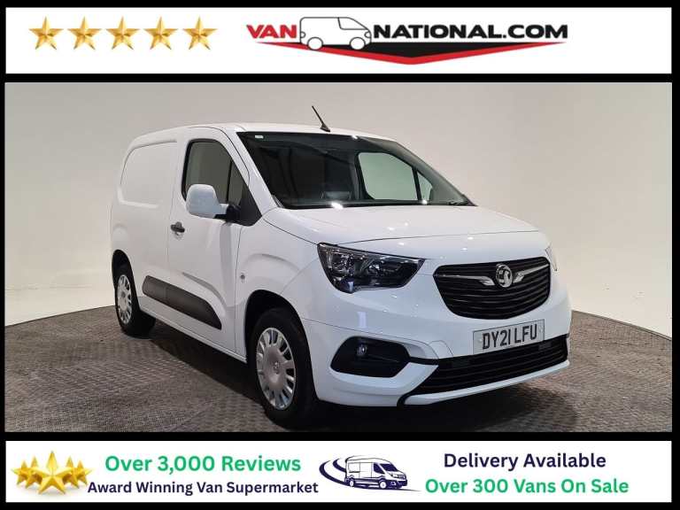 2021 Vauxhall Combo 1.5 TURBO D 2000 SPORTIVE 100 BHP SWB Panel Van Diesel Manual