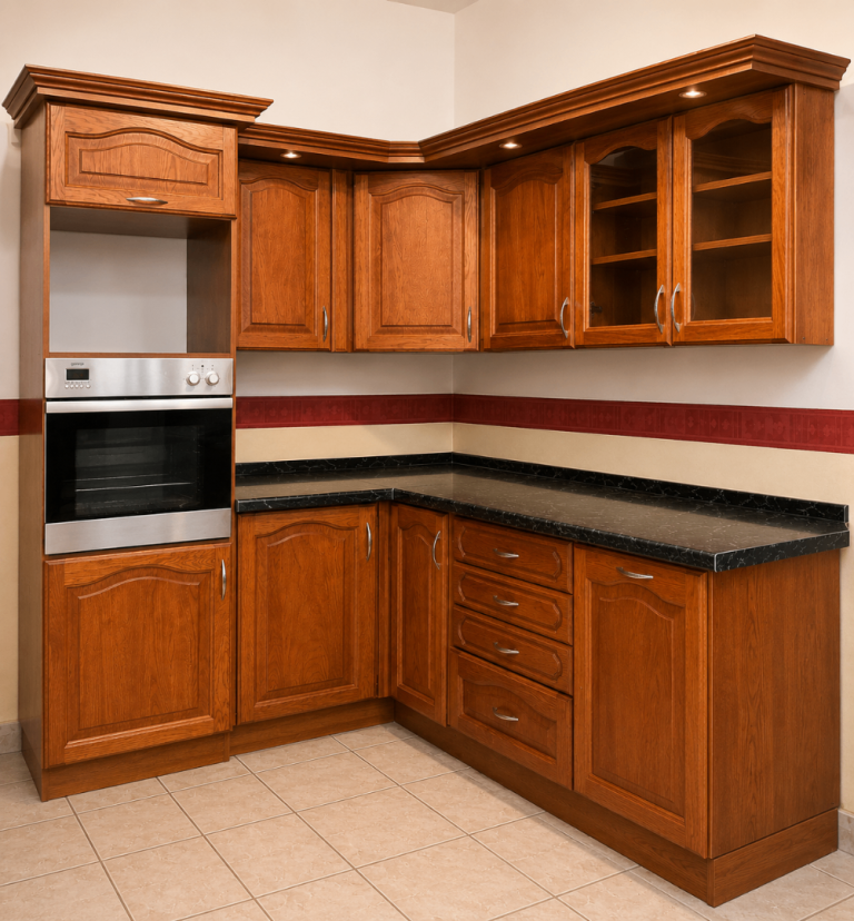 Traditional Solid Wood Country House Kitchen 