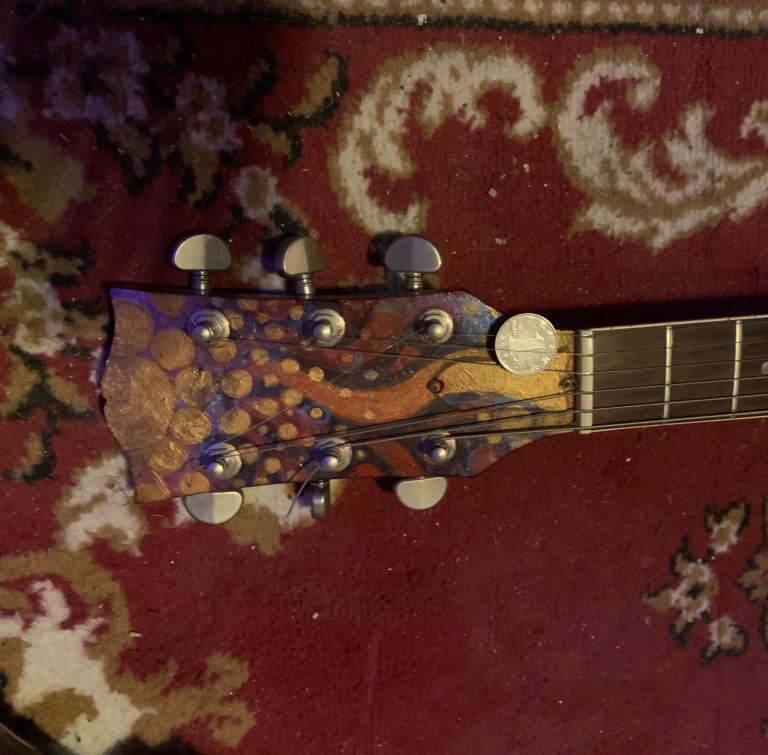 1978 Gibson Les Paul Special 55-77 USA RARE Hand painted