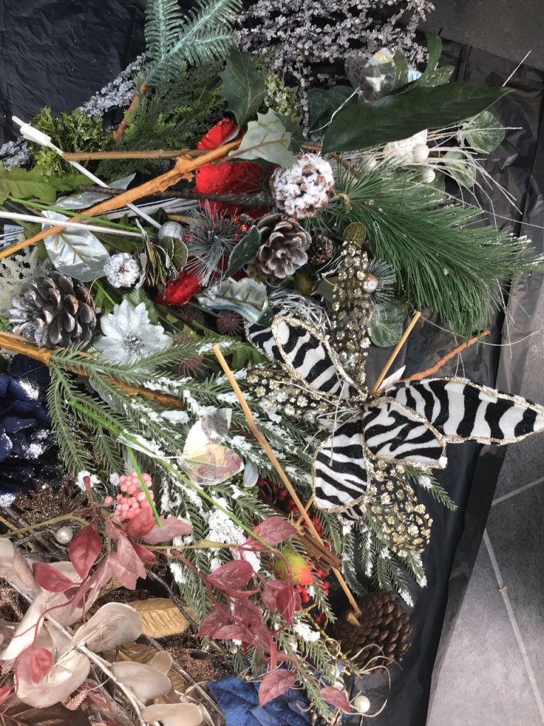 Christmas flowers.