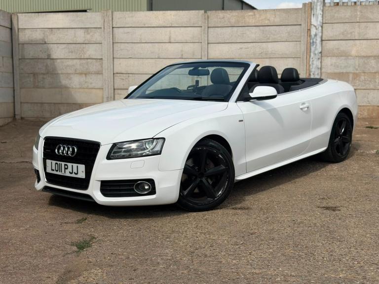 2011 Audi A5 3.0 TDI Quattro S Line 2dr S Tronic CONVERTIBLE Diesel Automatic