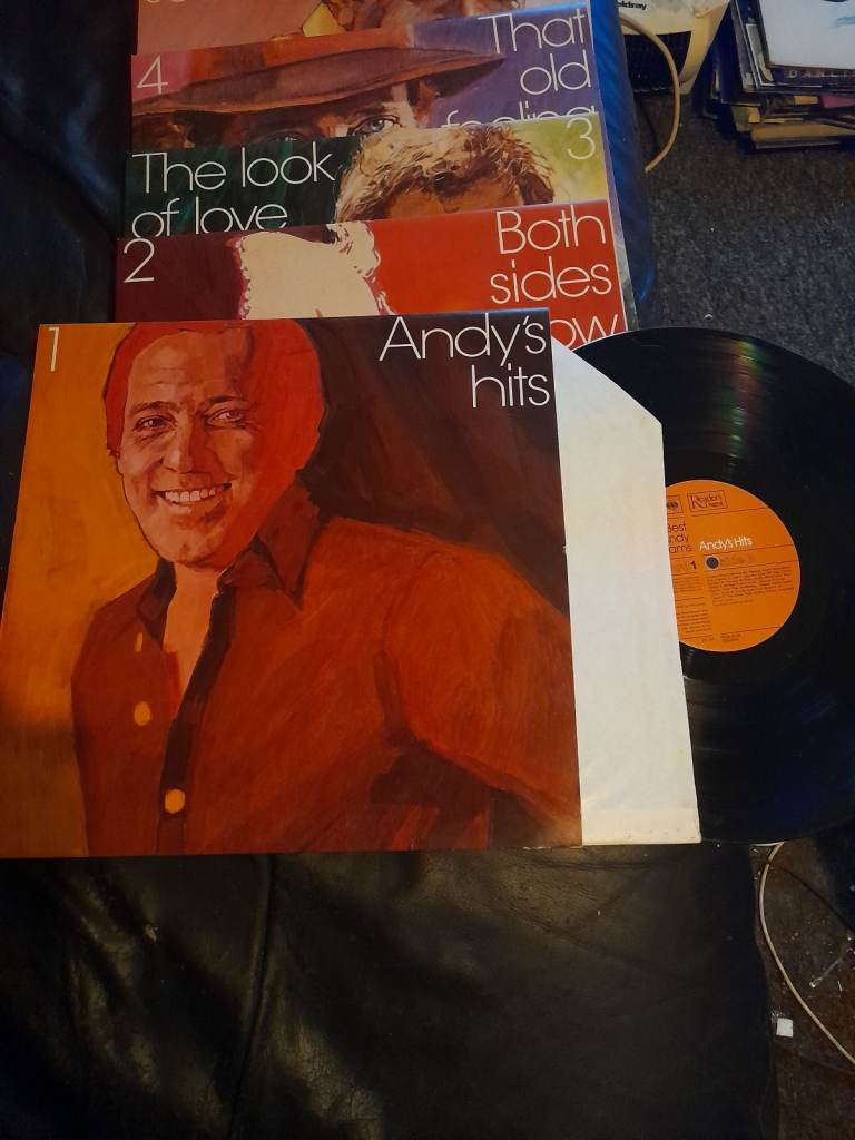 Andy Williams box set 6 viynl albums