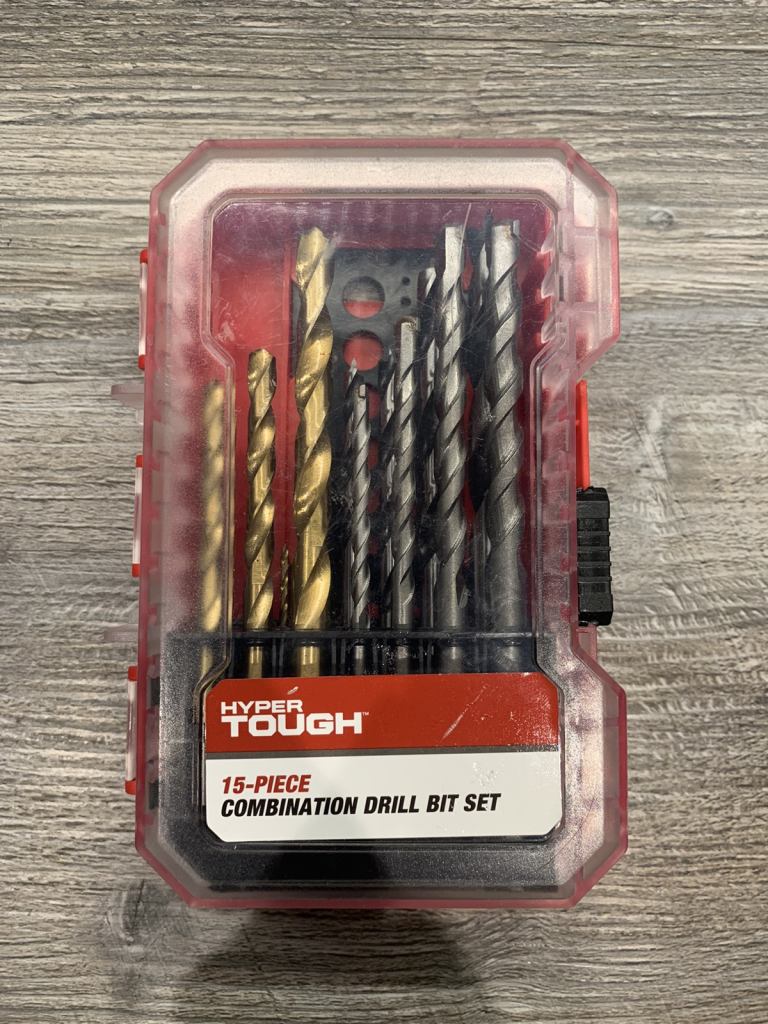 Hyper Tough 15-pcs Drill BIT Set
