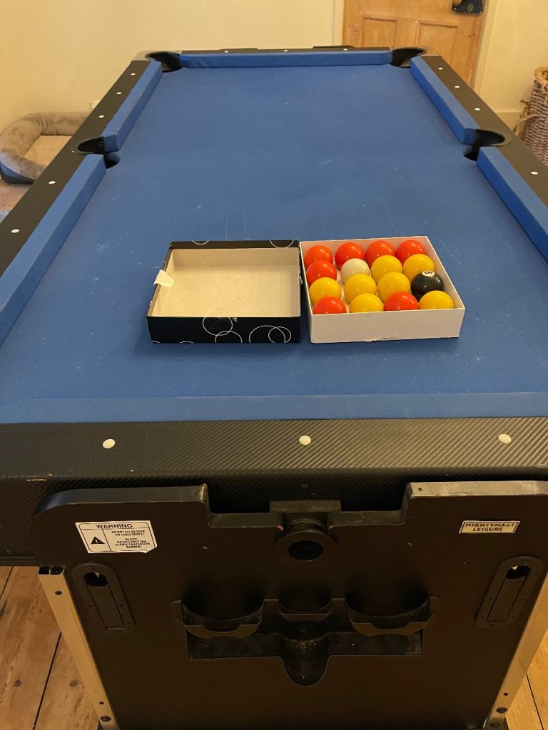 6x3 pool / electric air hockey table 