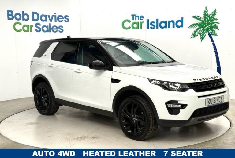 2018 18 LAND ROVER DISCOVERY SPORT 2.0 TD4 HSE BLACK SUV 5DR DIESEL AUTO 4WD EUR