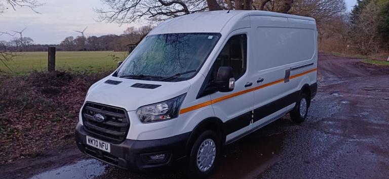 2021 Ford Transit 350 l3 h2 80k euro 6 fwd finance available PANEL VAN Diesel Manual