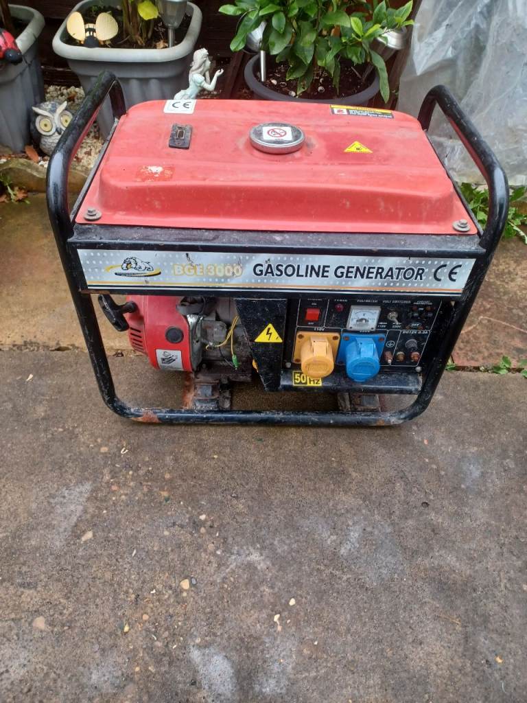 BULLDOG BGE 3000 PORTABLE GENERATOR - 2.5KW GENERA