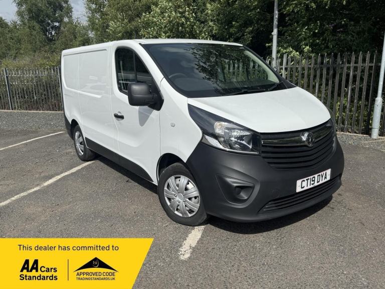 VAUXHALL VIVARO 1.6 CDTi 2700 White Manual Diesel 2019
