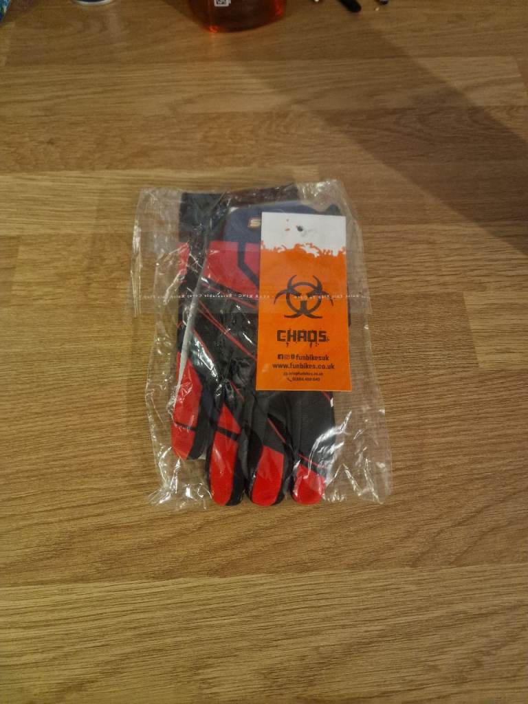 Kids motorbike gloves