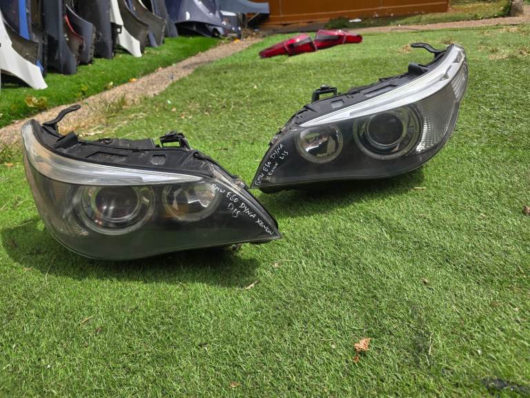 BMW 5 SERIES E60 E61 DYNAMIC XENON HEADLIGHT SINGLE BREAKING PARTS 