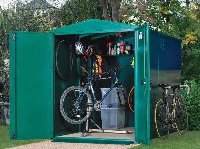 HUGE ASGARD 9ft x 5ft 2inch SOLID METAL SECURITY SHED. Police Approved High Security Shed. Rrp £2000