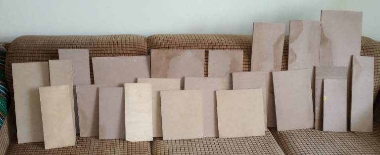 image for MDF and ply offcuts for DIY and/or Arts and Crafts use