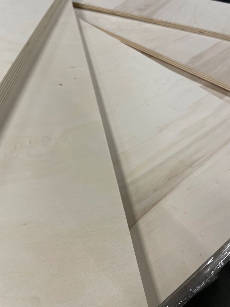 15mm Popular plywood 1220x477mm