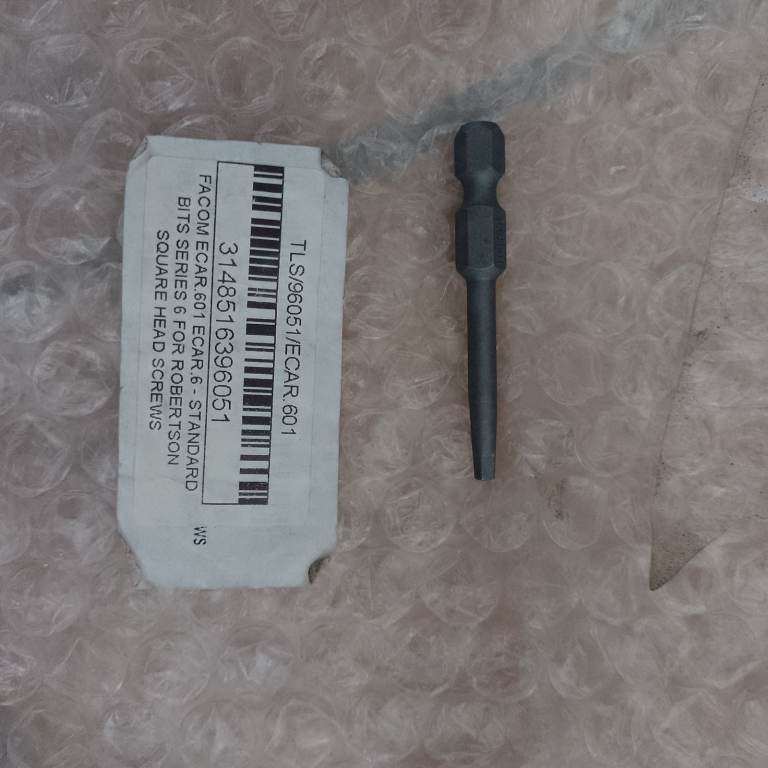 Facom Robertson square head screw bit no1
