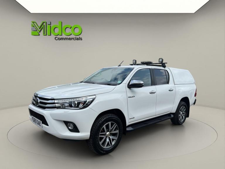 2020 Toyota Hilux 2.4 D-4D Invincible 4WD Euro 6 (s/s) 4dr (TSS) PICK UP Diesel Manual