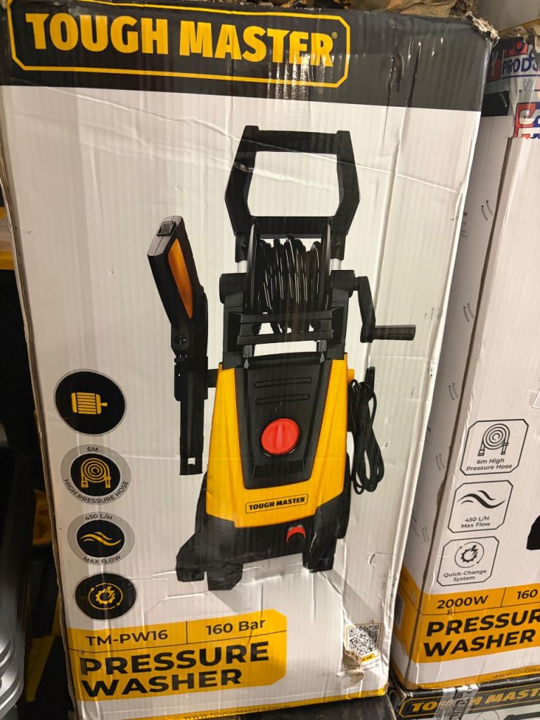 Tough Master washer pressure 