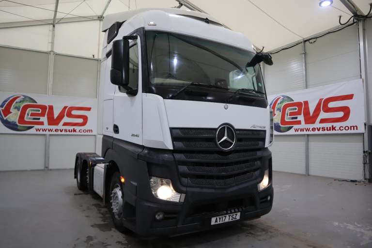 2017 (17 PLATE) Mercedes Benz ACTROS 2545 6x2 Euro 6 Tractor Units