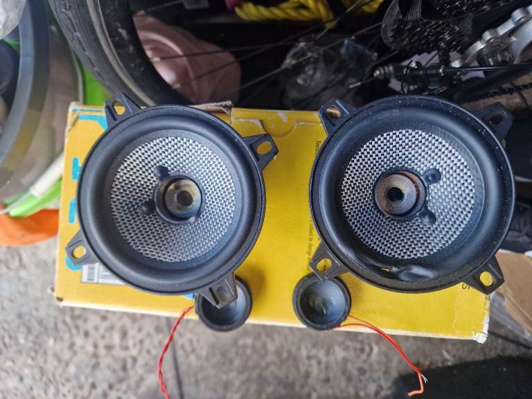 4 INCH FOCAL AND MB QUARTZ SPEAKERS / TWEETERS