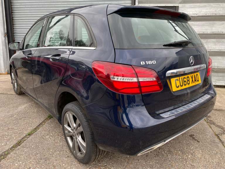 2019 68 REG MERCEDES B-CLASS B180 1.6 AUTO EXCLUSIVE DAMAGED REPAIRABLE SALVAGE