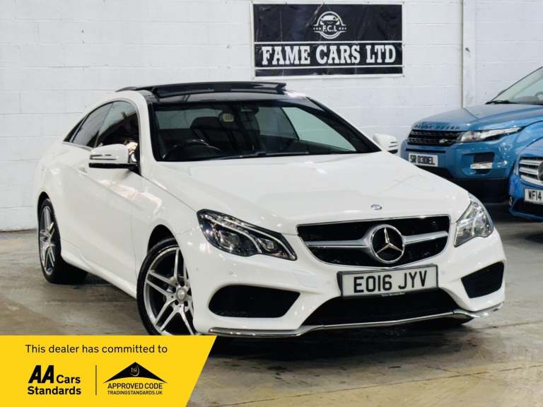 2016 Mercedes-Benz E Class E220 BlueTEC AMG Line Premium 2dr 7G-Tronic COUPE DIESEL Automatic