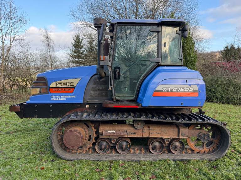 120HP ISEKI TA-C1203 TRACK CRAWLER TRACTOR & Flail mower available 