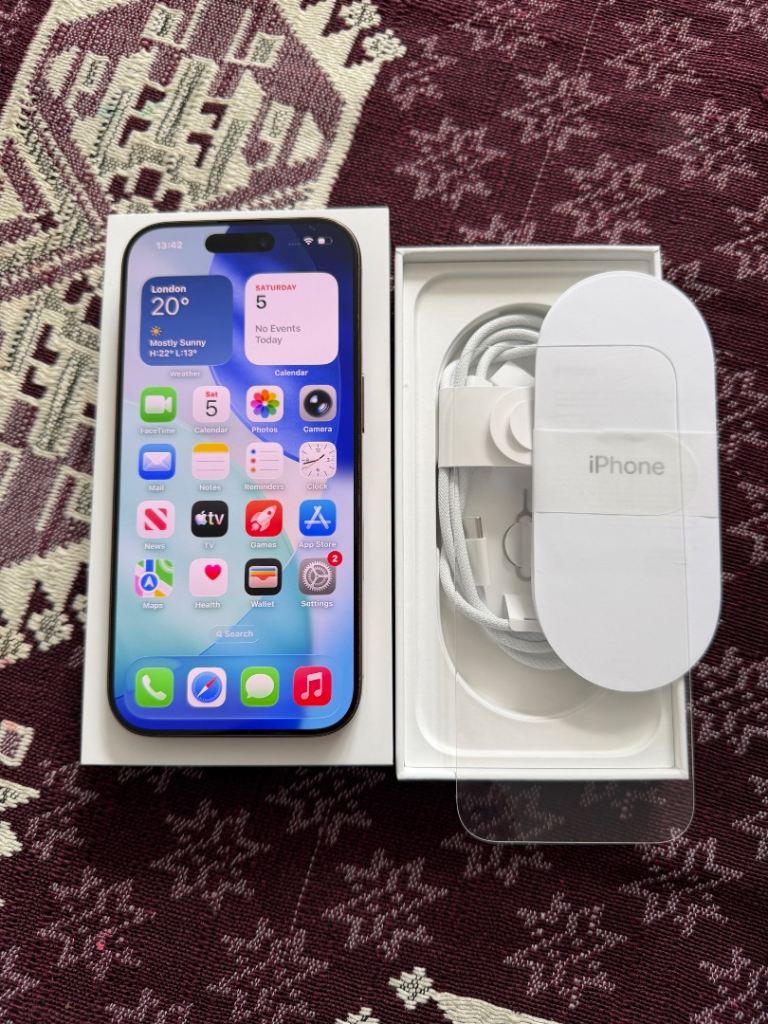 512gb unlocked iPhone 16 pro fully working 