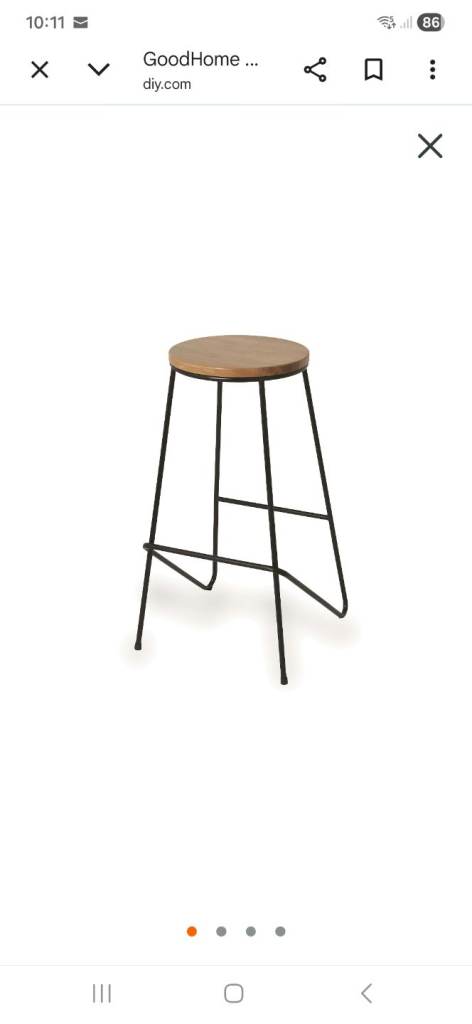 B&Q bar stool