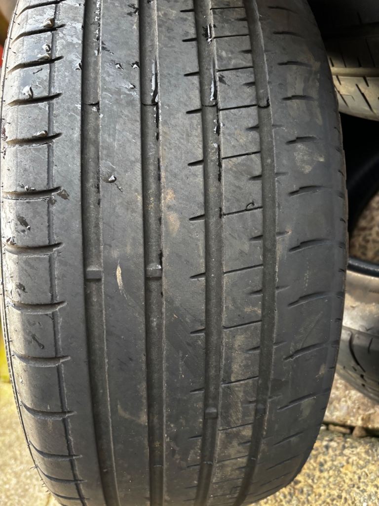 4 x Part worn 235 45 18 Accelera PHi R all season tyres