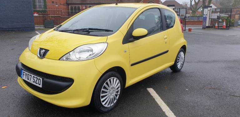 2007 peugeot 107 1 liter petrol 3 door