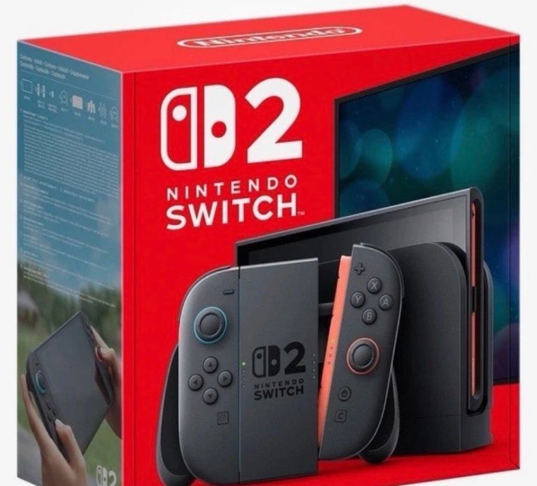 Nintendo Switch, two brand-new sealed