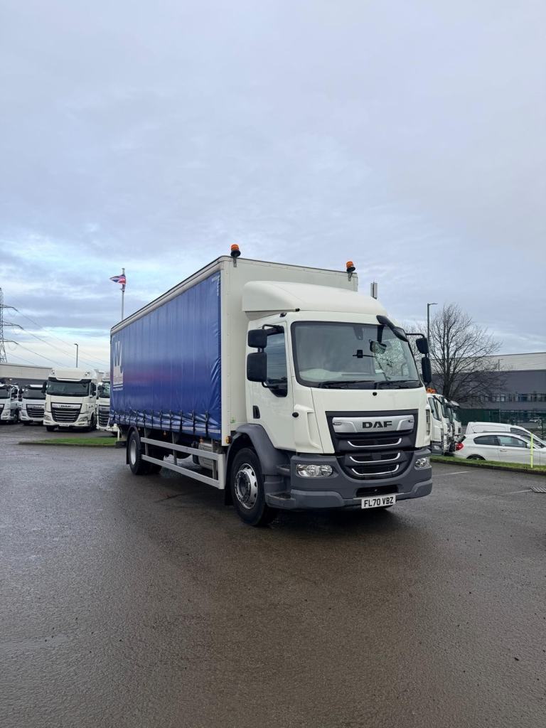 2020 (70) DAF FA LF260 Day Cab Curtainside - 71000Kms