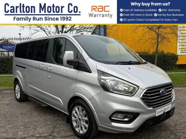 2019 Ford Tourneo Custom 2.0 310 EcoBlue Titanium Minibus 5dr L2 [ Full Leather ] Euro 6 (s/s) (1...