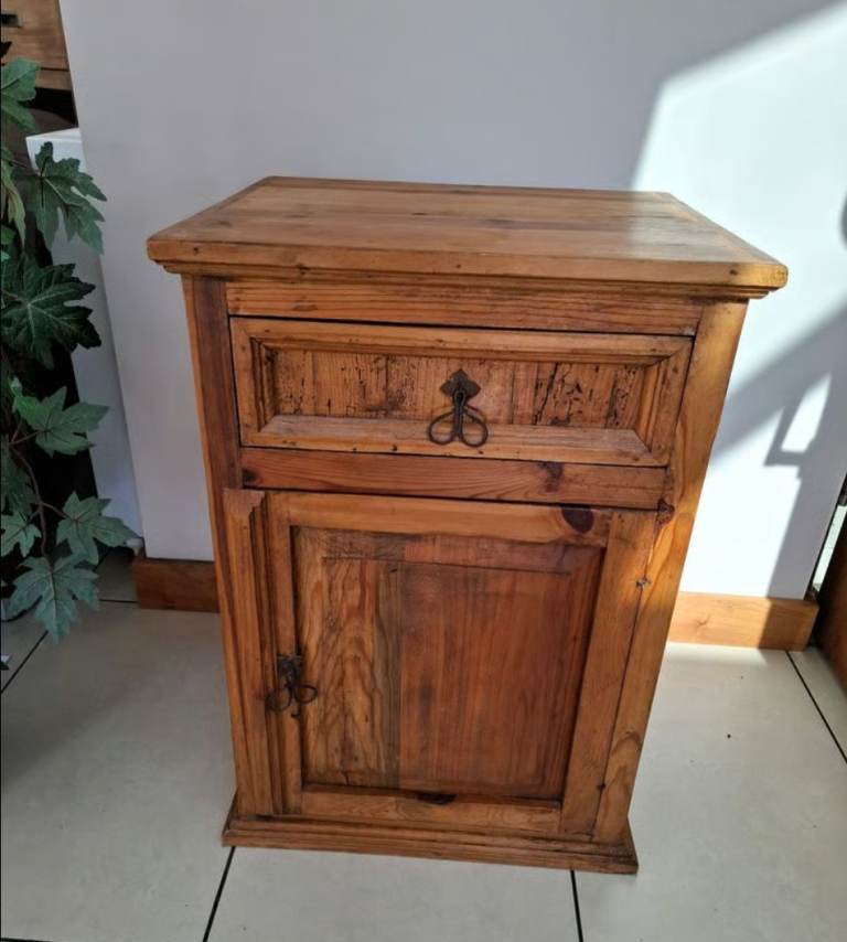 image for Side table / lamp / console cupboard / storage / bedside cabinet