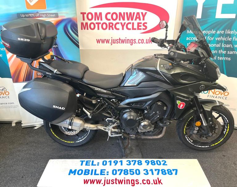 YAMAHA MT-09 TRACER, 2017(67), 40,336 MILES, FSH, FULL LUGGAGE, GOOD VALUE £3995
