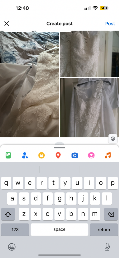 Wedding dress 
