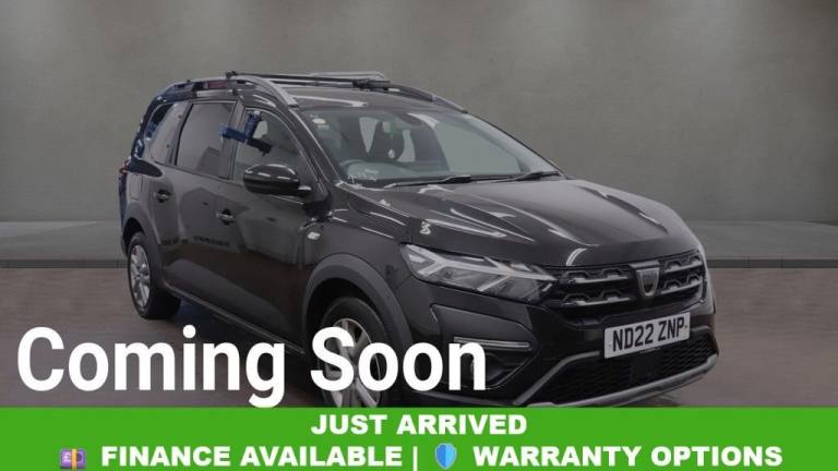 2022 Dacia Jogger 1.0 TCe Comfort MPV 5dr Petrol Manual Euro 6 (s/s) (110 ps) MPV Petrol Manual