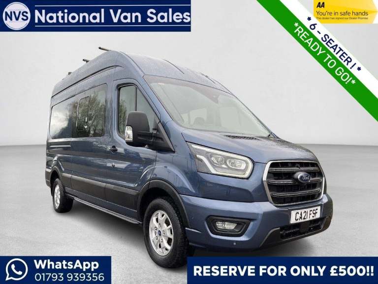 2021 Ford Transit Transit Limited Combi Van 1 Manual Diesel PANEL VAN Diesel Manual