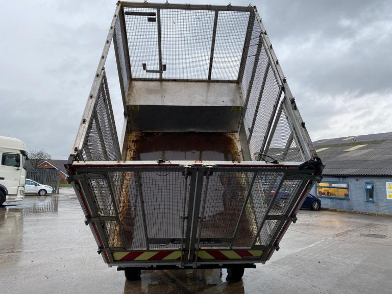 2018/68 FORD TRANSIT T350 2.0 ECOBLUE TDCI CAGED TIPPER WITH ALLOY DROPSIDES