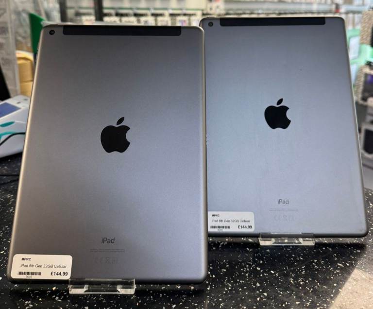 iPad 8th Gen 32GB Space Grey - Cellular + WIFI 
