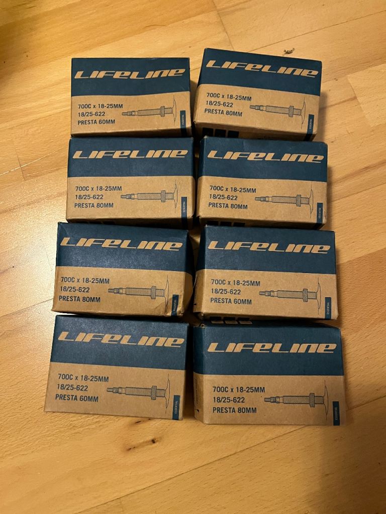 Lifeline bike inner tubes