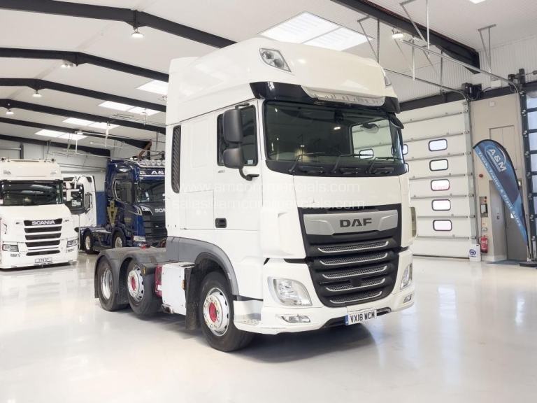 2018 (18) DAF XF 480 SUPERSPACE 6X2 MIDLIFT