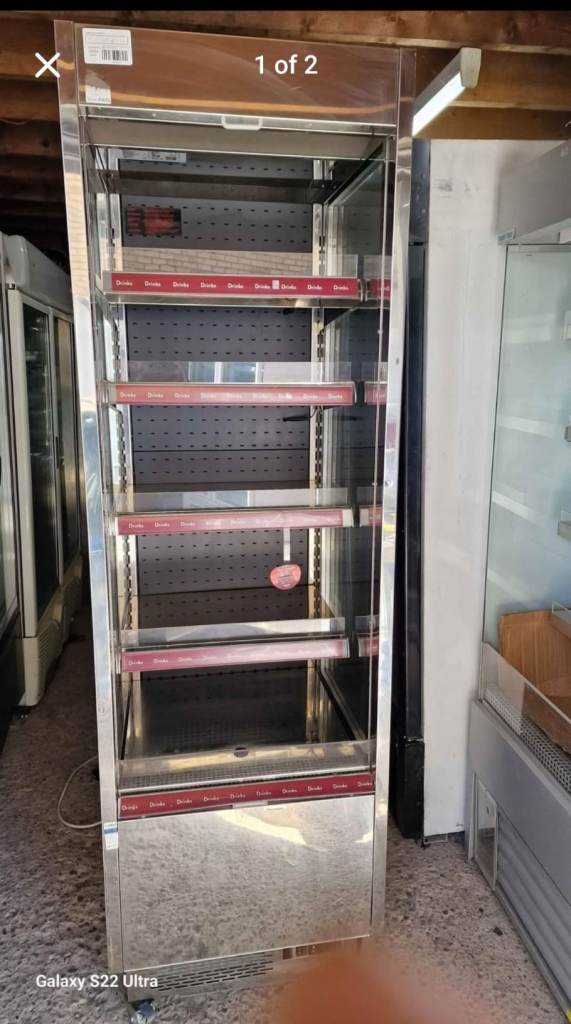 KASTOR COMMERCIAL MULTIDECK DISPLAY CHILLER STAINLESS STEEL FULLY WORKING EXCELLENT CONDITION 